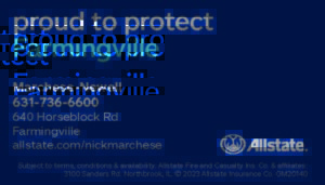 Marchese-Newell Allstate 631-736-6600 640 Horseblock Road