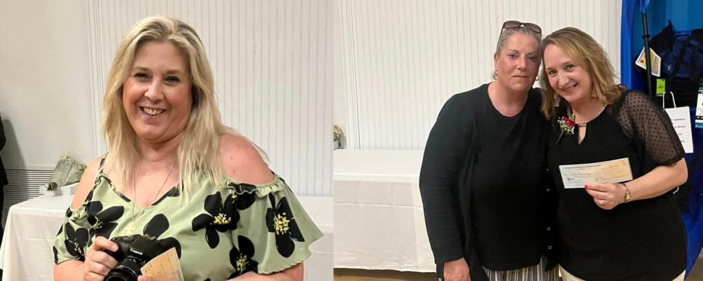 Diane Caudillo of The Messenger Papers (Left) and Lisa Andree of Early Interactions (Right)